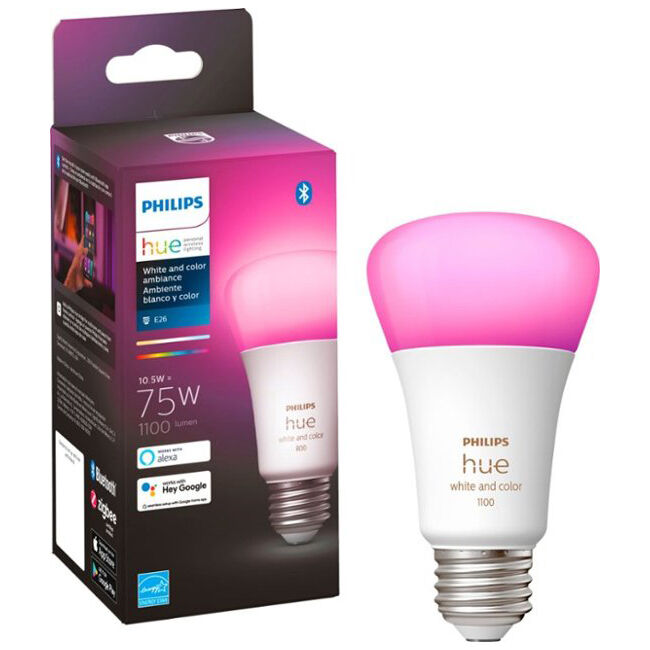 Philips hue white and clearance color ambiance e26