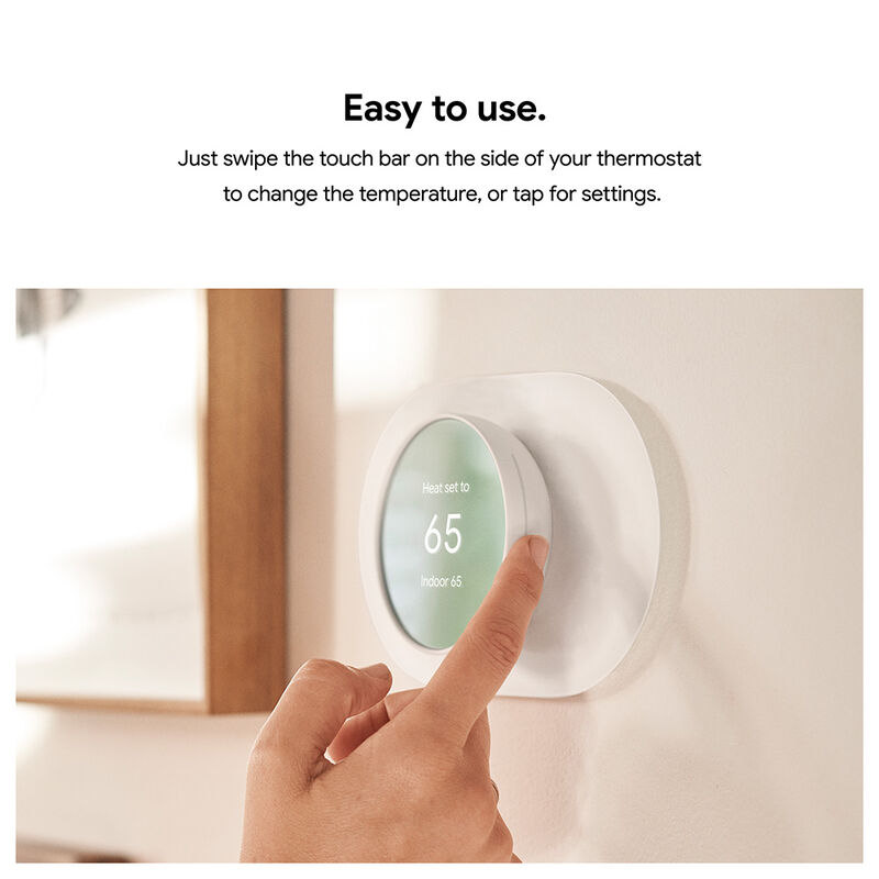 Google Nest Thermostat Sand RGE