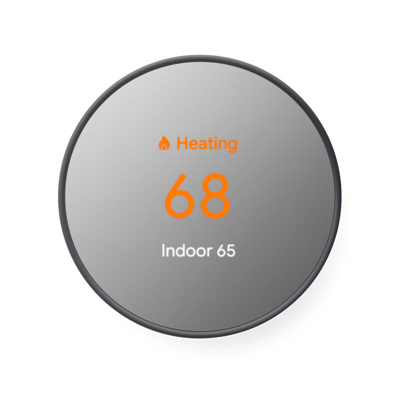 Google Nest Thermostat Charcoal RGE - Main Image